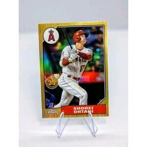 2022 Topps Chrome REFRACTOR -Shohei Ohtani P/DH LA  #87BC-2 INVESTMENT CARD